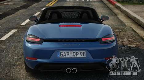 2016 Porsche 718 Boxster S para GTA San Andreas