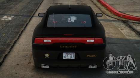 Arkansas State Pulaski County Sheriff Dodge Char para GTA San Andreas