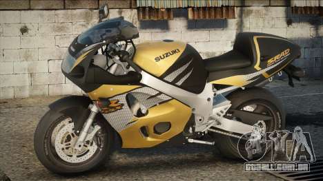 1997 Suzuki GSXR-750 SRAD Black-Yellow para GTA San Andreas