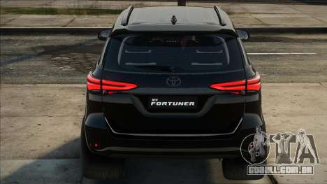 2022 Toyota Fortuner Facelift 4x4 para GTA San Andreas