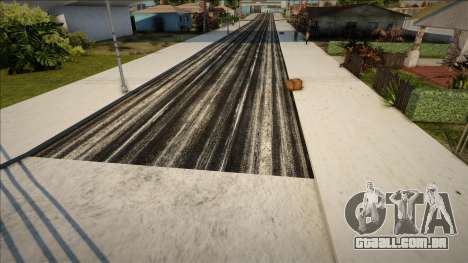 Estradas de inverno de alta qualidade para GTA San Andreas