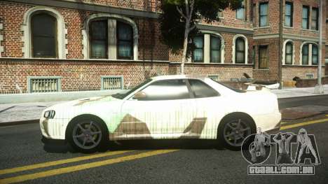 Nissan Skyline R34 Tufusa S14 para GTA 4