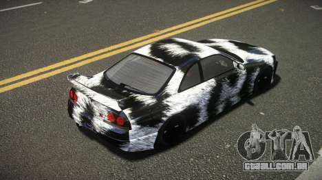 Nissan Skyline R33 Nebung S1 para GTA 4