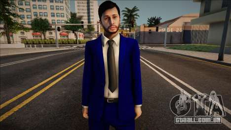 Homem de negócios elegante para GTA San Andreas