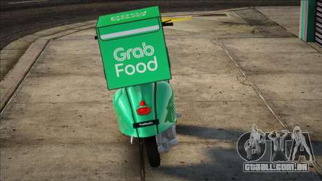 Vespa GrabFood Style para GTA San Andreas