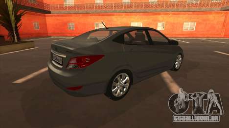 Hyundai Solaris (2011) para GTA San Andreas