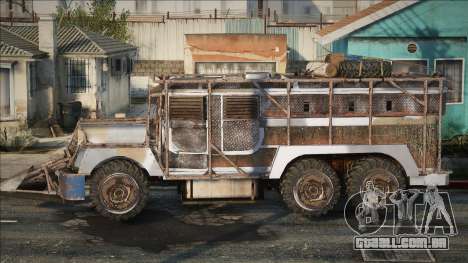 HVY Jeep Apocalypse 6X6 White Camo para GTA San Andreas