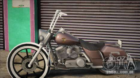 Harley Davidson Road King Big Wheel Bagger para GTA San Andreas