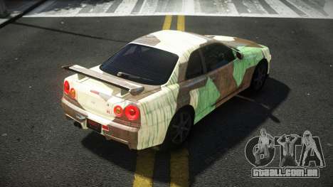 Nissan Skyline R34 Tufusa S14 para GTA 4