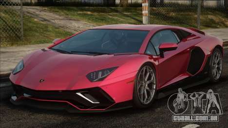 2021 Lamborghini Aventador Ultimae LP 780-4 Glos para GTA San Andreas