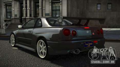 Nissan Skyline R34 Bafecion para GTA 4