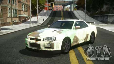 Nissan Skyline R34 Tufusa S14 para GTA 4