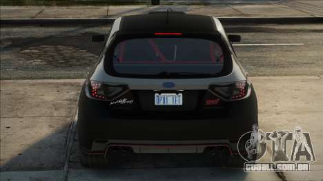 2009 Subaru Impreza WRX STi (Fast & Furious) V1 para GTA San Andreas