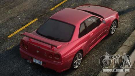 Nissan Skyline GTR v spec I para GTA San Andreas