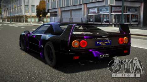 Ferrari F40 Thikorey S11 para GTA 4