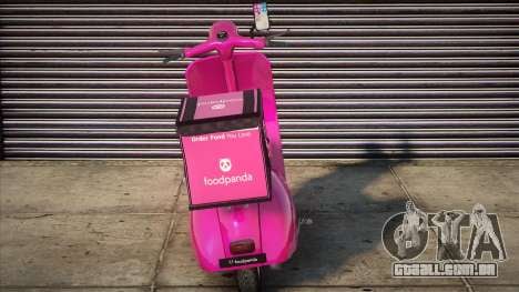 Scooter Vyatka Foodpanda Style para GTA San Andreas