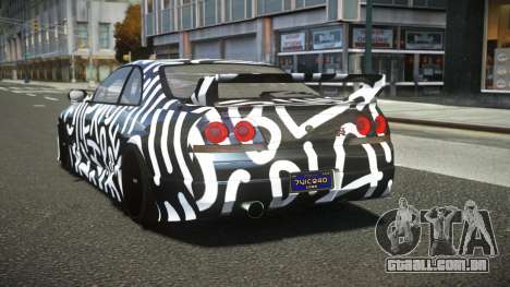 Nissan Skyline R33 Nebung S12 para GTA 4