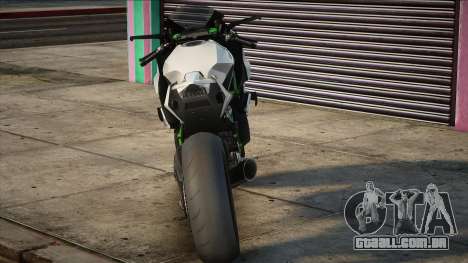 KAWASAKI NINJA H2R DRAG para GTA San Andreas