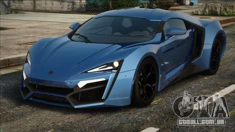 W Motors Lykan Hypersport (SA light) para GTA San Andreas