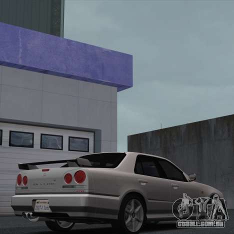 Nissan Skyline ER34 showroom para GTA San Andreas