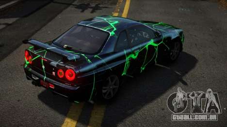 Nissan Skyline R34 Niohashi S11 para GTA 4