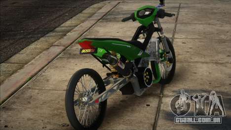 Y15ZR Hijau Ala-ala Drag para GTA San Andreas