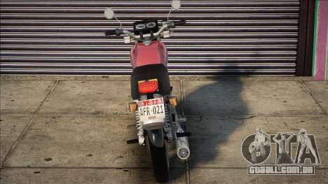 Honda CG 125 (PCJ 600) para GTA San Andreas