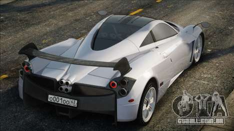 Pagani Huayra Silver para GTA San Andreas