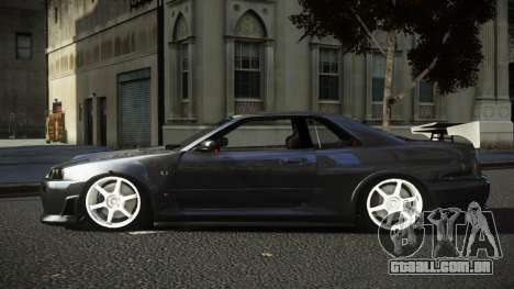 Nissan Skyline R34 Bafukas para GTA 4