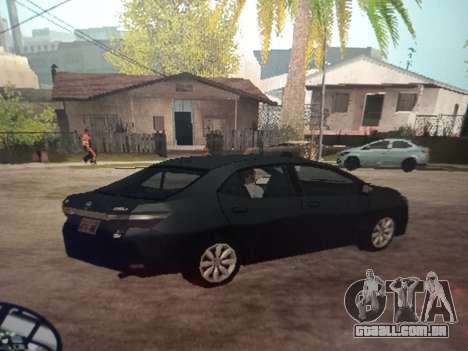 Toyota Corolla 2017 Lowpoly (estilo SA) para GTA San Andreas