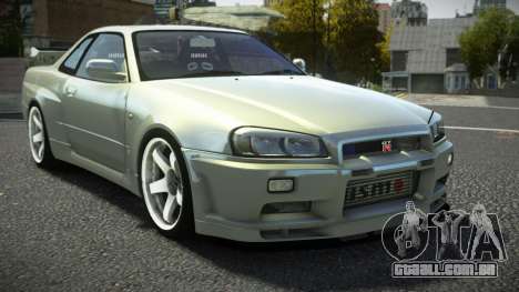 Nissan Skyline R34 Rikolas para GTA 4