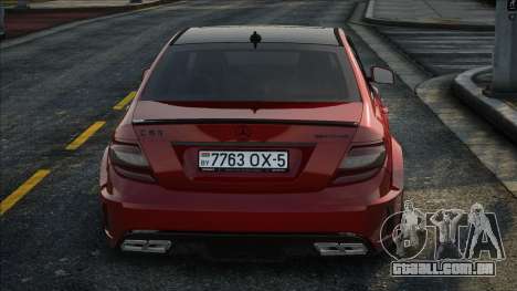 Mercedes-Benz C63 AMG (W204) Red Series para GTA San Andreas