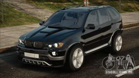 BMW X5 E53 Black para GTA San Andreas