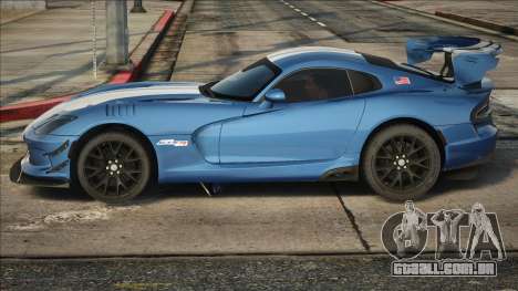 2016 Dodge Viper GTS-R Extreme Aero V1.2 para GTA San Andreas