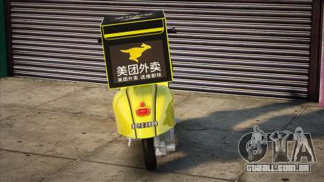 Meituan Vespa para GTA San Andreas