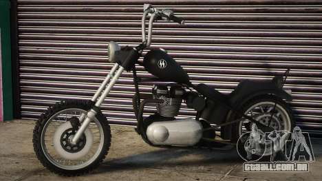 Triumph Bonnevile 1976 (The Walking Dead) v1 para GTA San Andreas