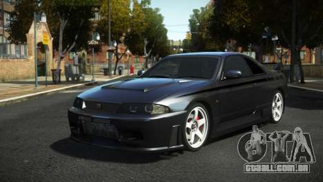 Nissan Skyline R33 Bolida para GTA 4