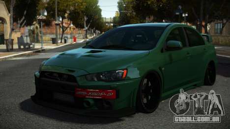 Mitsubishi Lancer Evo X Haneg para GTA 4