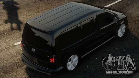 Volkswagen Caddy Black para GTA San Andreas