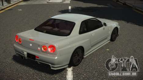 Nissan Skyline R34 Avunezro para GTA 4