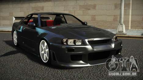 Nissan Skyline R34 Bafukas para GTA 4