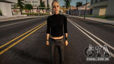 Skin de Menina Padrão HD para GTA San Andreas