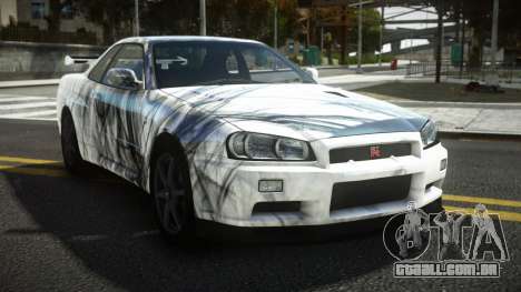 Nissan Skyline R34 Tufusa S10 para GTA 4