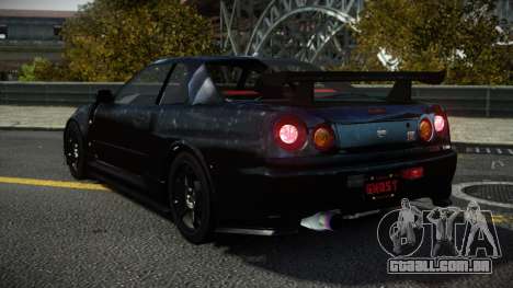 Nissan Skyline R34 Vucka para GTA 4