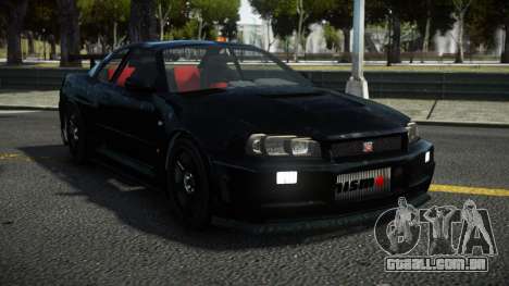 Nissan Skyline R34 Vucka para GTA 4