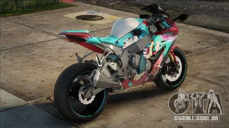 Kawasaki Ninja ZX-10 Hatsune Miku Itansh para GTA San Andreas