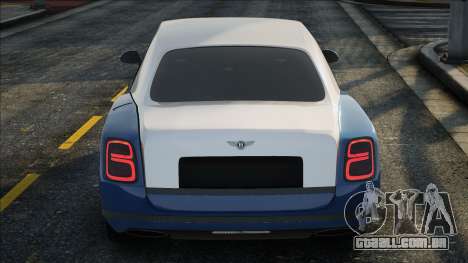 Bentley Mulsanne MVM para GTA San Andreas