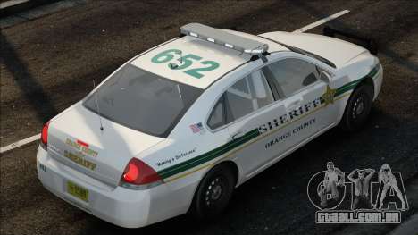 OCSO 2012 Chevrolet Impala para GTA San Andreas