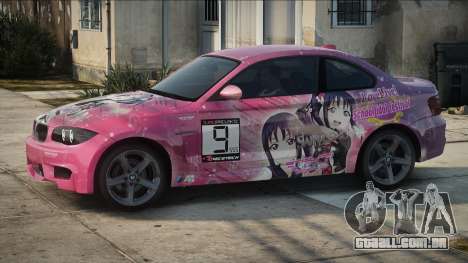 2012 BMW 1 Series M Coupe Vynyl para GTA San Andreas