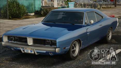 Dodge Charger RT 1970 Blue para GTA San Andreas